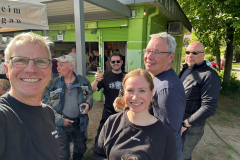 Abschluss am Weinstand Flörsheim